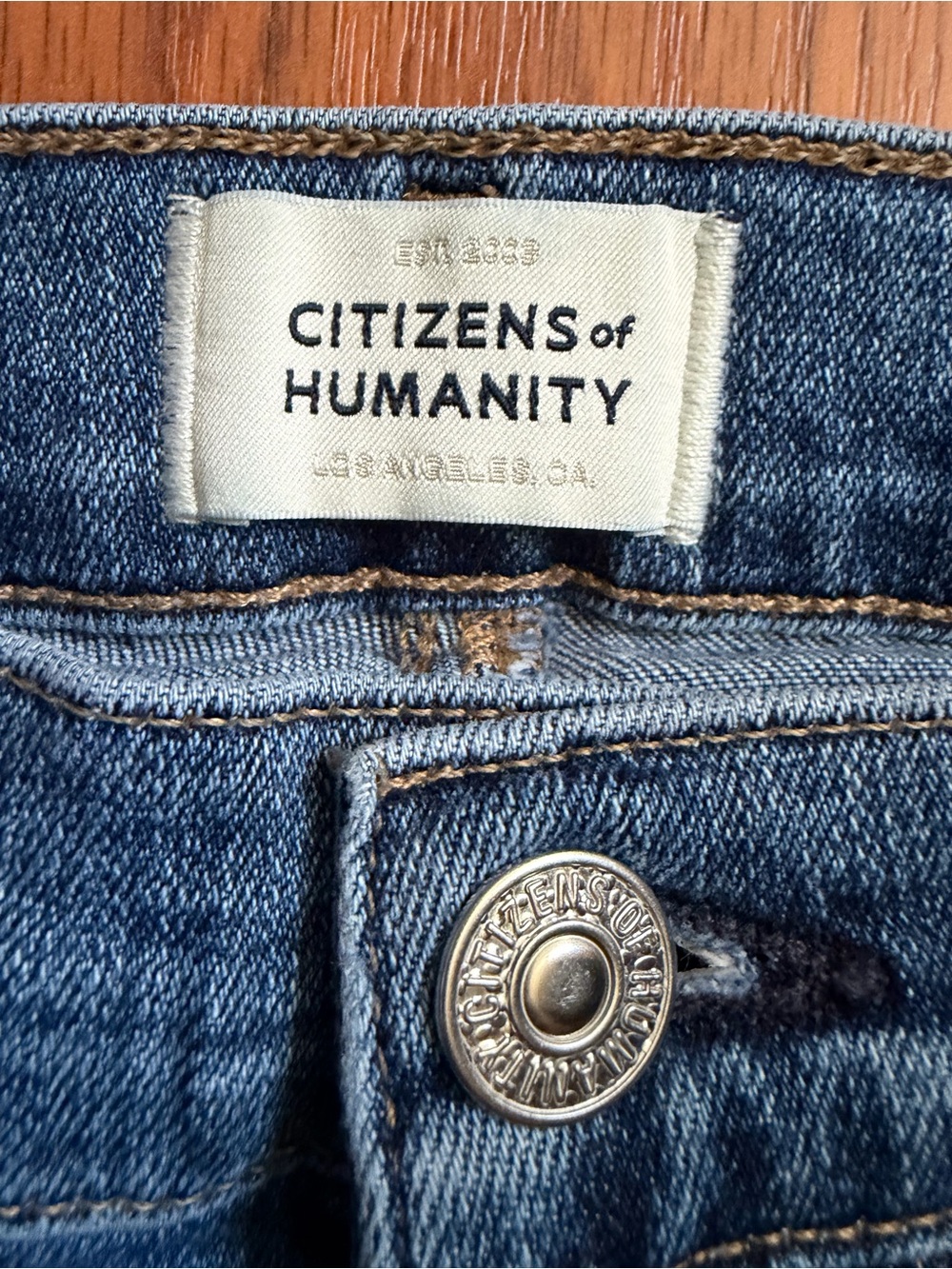 Citizens of Humanity Chrissy Skinny Jeans Size 29 Dark Wash Premium Denim